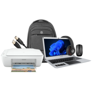 Connex 14" Celeron 4/128SSD Printer Bundle