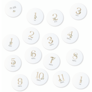 Echo Baby Milestone Cards - Floral