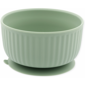 Echo Baby Silicone Suction Bowl - Sage