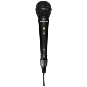 Volkano Ace Series Metal Wired Dynamic Vocal Microphone - Black