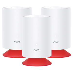 TP-Link Deco VOICEX20 (3-Pack) AX1800 Whole Home Mesh Wi-Fi 6 System with Smart Speaker