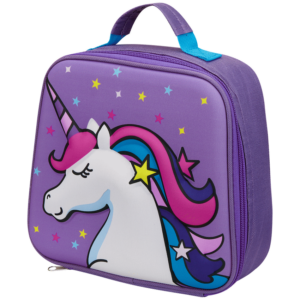Quest Unicorn 3D EVA Lunch Bag Purple