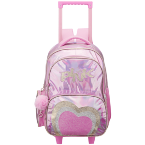 Quest Mirror-Glitz Trolley Backpack - Pink