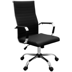 Everfurn Jupiter High Back Office Chair with Padded Seat