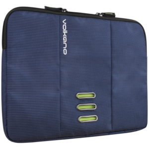 Volkano Latitude Laptop Sleeve 15.6" - Navy/Lime