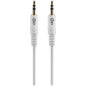 Pro Bass Unite Series - Boxed Auxiliary Cable - White