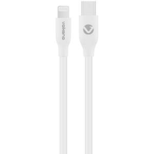 Volkano Flexi Series Type-C to MFI Lightning 2.5m 27w - White