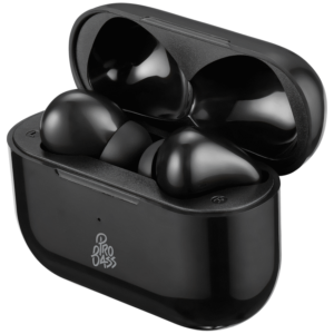 Pro Bass Pulse Buds True Wireless Earphones with Charging Case - Black