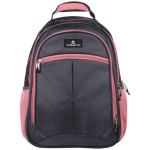 Volkano Orthopaedic Backpack 36l - Dark Grey/Pink