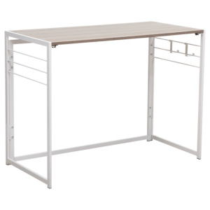 Everfurn Tripoli Folding Office Desk-No Assembly Required
