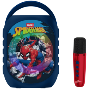 Marvel Spider-Man Bluetooth Karaoke Speaker with Mic