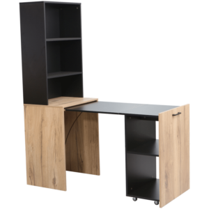 Adaptive Desk, With Bookshelf