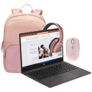 HP Laptop CU3K6ES#ACQ - 245 G10 14-inch 8GB/256GB Win11 Ladies Bundle