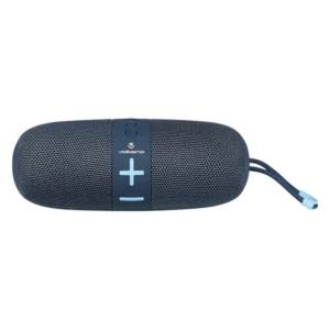 Volkano Flow Series Portable Bluetooth Speaker - Blue with Blue Buttons