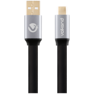 VolkanoX Speed Series USB3.0 to USB Type-C Cable 30cm - Flat Black