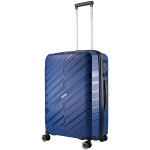 Travelwize Java PP 4-Wheel Spinner 75cm Luggage - Azure