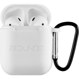 Bounce Buds Series True Wireless Earphones with Silicone Accessories - White