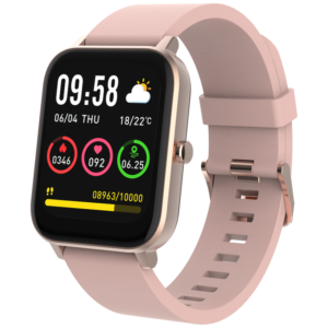 Volkano Azure Series Fashion Smart Watch - Pink/Rose Gold