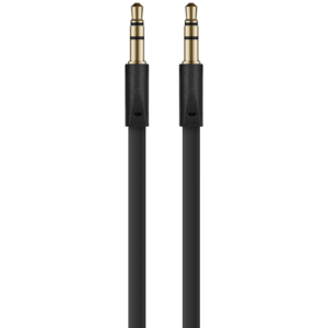 Volkano Slim Series Aux Cable 2m - Black