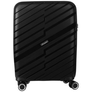 Travelwize Java PP 4-Wheel Spinner 55cm Luggage - Black