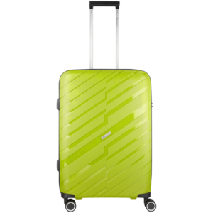 Travelwize Java PP 4-Wheel Spinner 65cm Luggage - Lime
