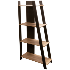 Everfurn Swiss Large Bookshelf - Two-Tone