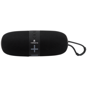 Volkano Flow Series Portable Bluetooth Speaker - Black with Grey Buttons