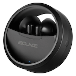 Bounce Proton Series True Wireless Earphones with Charging Case - Black