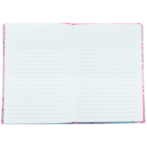 Quest Sequin Narwhale Notebook. Pink