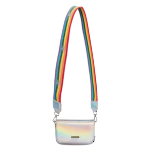 Quest Rainbow Cross Body Bag - Silver
