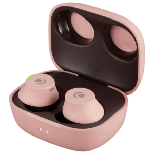 Volkano Taurus Series 2.0 True Wireless Earphones with Charging Case - Pink