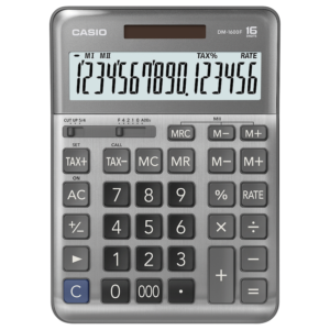 DM- 1600F-W-DP Casio 16 DIGIT COST/SELL/MARGIN