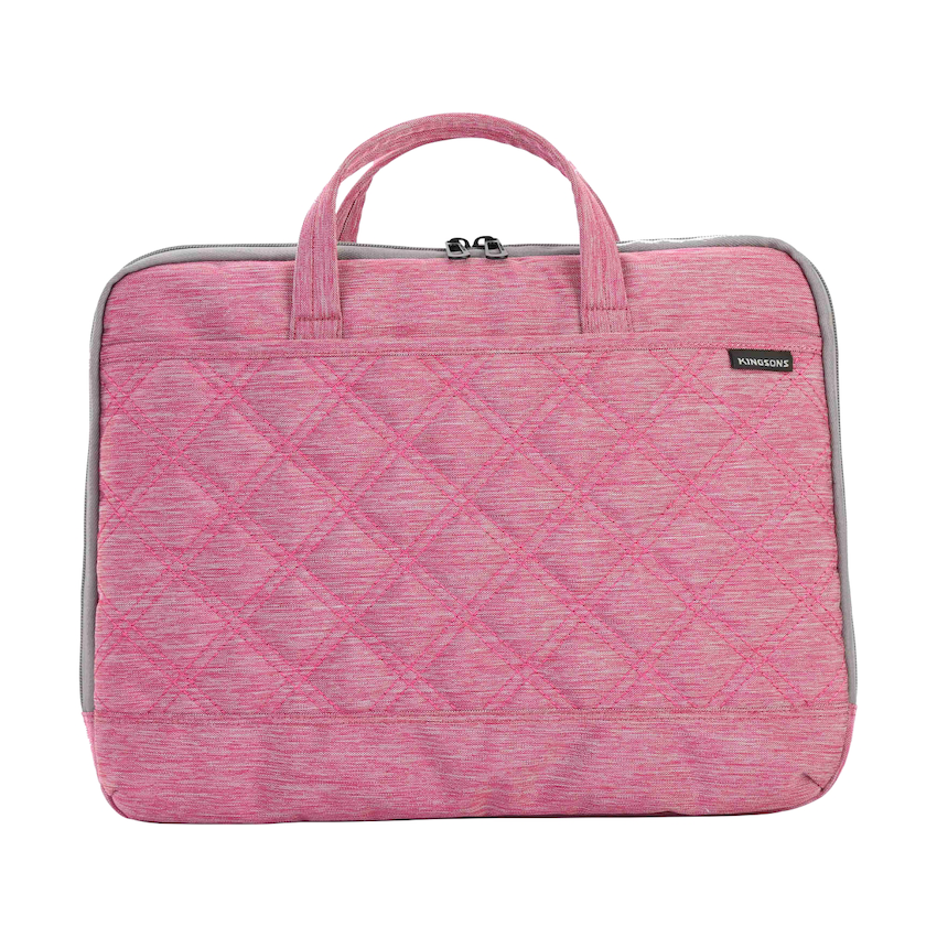 Kingsons 15.6" Ladies Bag Trace Series - Pink
