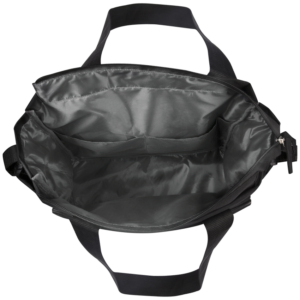 Totes Babe Caricia 22l Diaper Tote Bag - Black/Grey