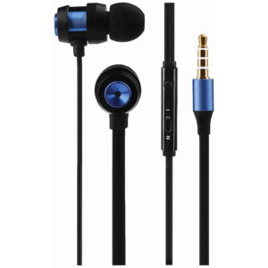 Volkano Alloy Series Metal Earphone - Blue