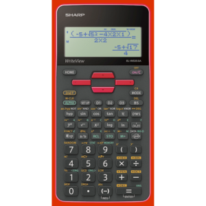 Sharp EL535 Scientific Calculator - 422 Functions- Red