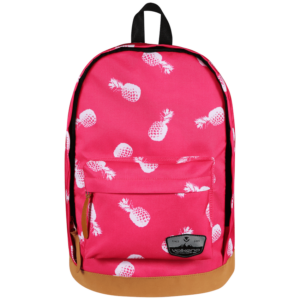 Volkano Suede Series Backpack Pineapples - Pink