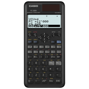 Casio FC-200V Financial Calculator