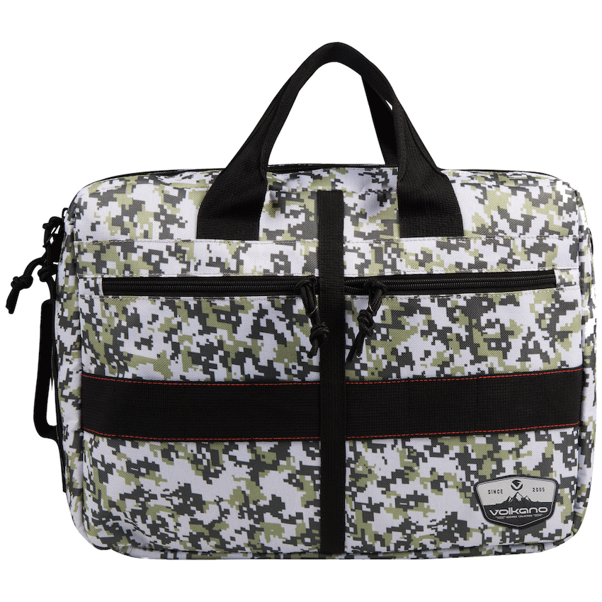 Volkano Storm Hybrid Laptop Bag - Grey/Wht