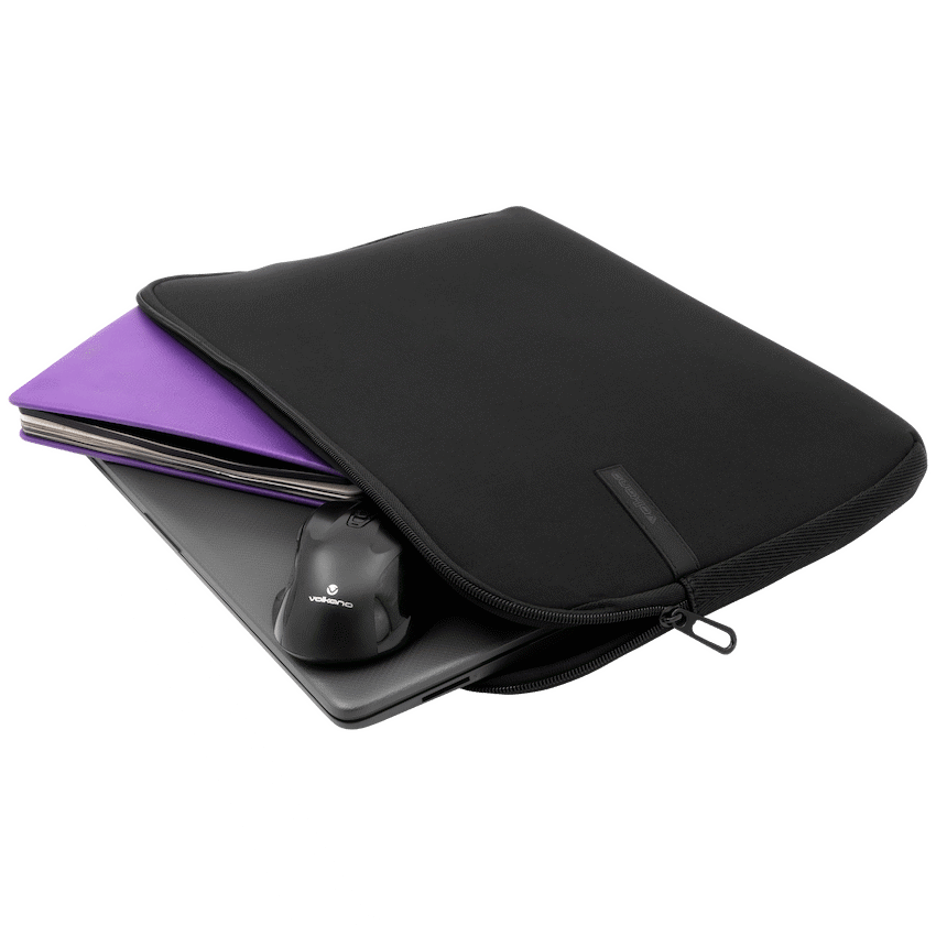 Volkano Wrap Series Laptop Sleeve 15.6" - Black - Image 15