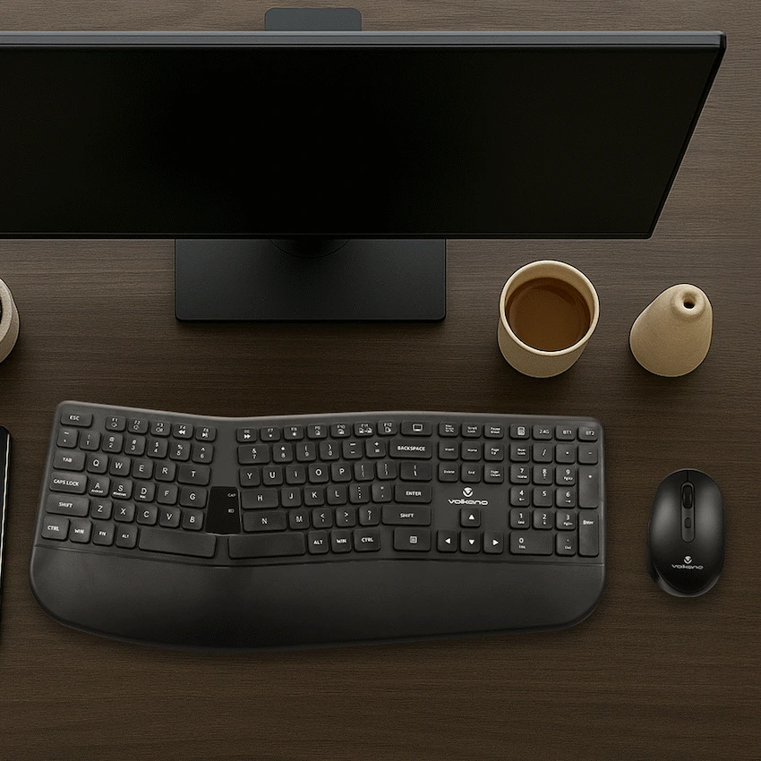 Volkano Vulcan Series Bluetooth Wireless Keyboard and Mouse - Image 8