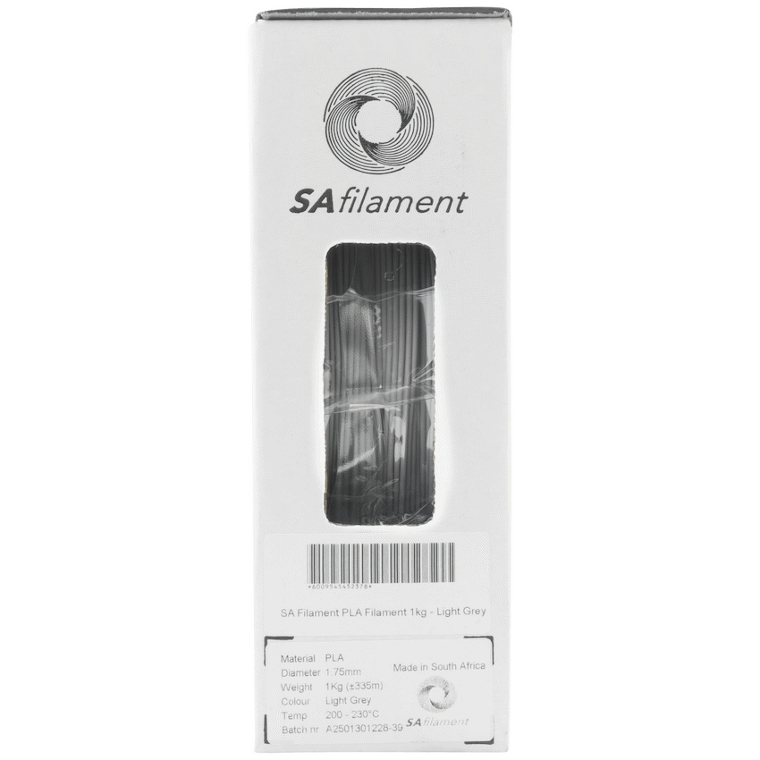 SA Filament ABS Premium Filament 1kg - Light Grey - Image 13