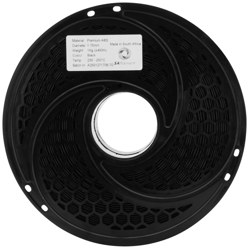 SA Filament ABS Premium Filament 1kg - Black - Image 14