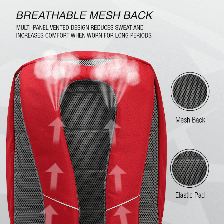 Kingsons Arrow Series Laptop Backpack Red - Image 13