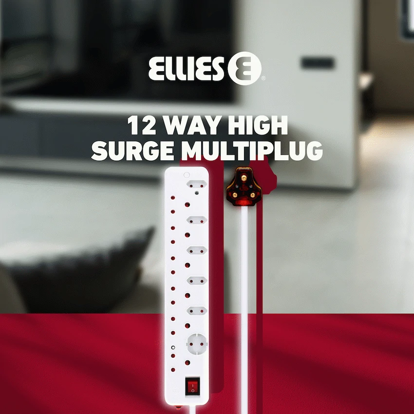 Ellies 12-Way High-Surge Multiplug 0.5m - Image 5
