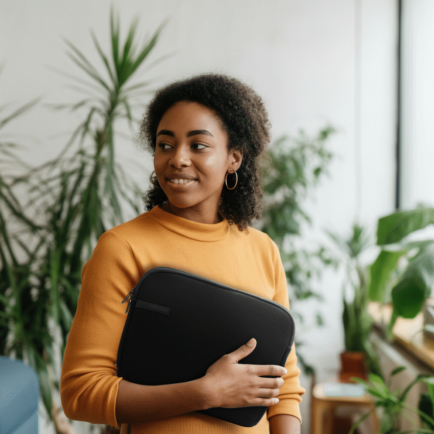 Volkano Wrap series 13.3" Laptop sleeve Black - Image 12