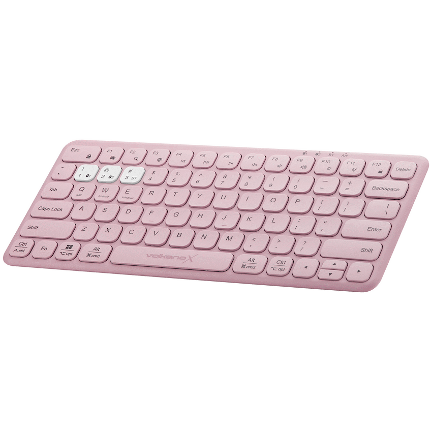 VolkanoX Blaze Bluetooth Wireless Keyboard and Mouse Combo - Rose - Image 14
