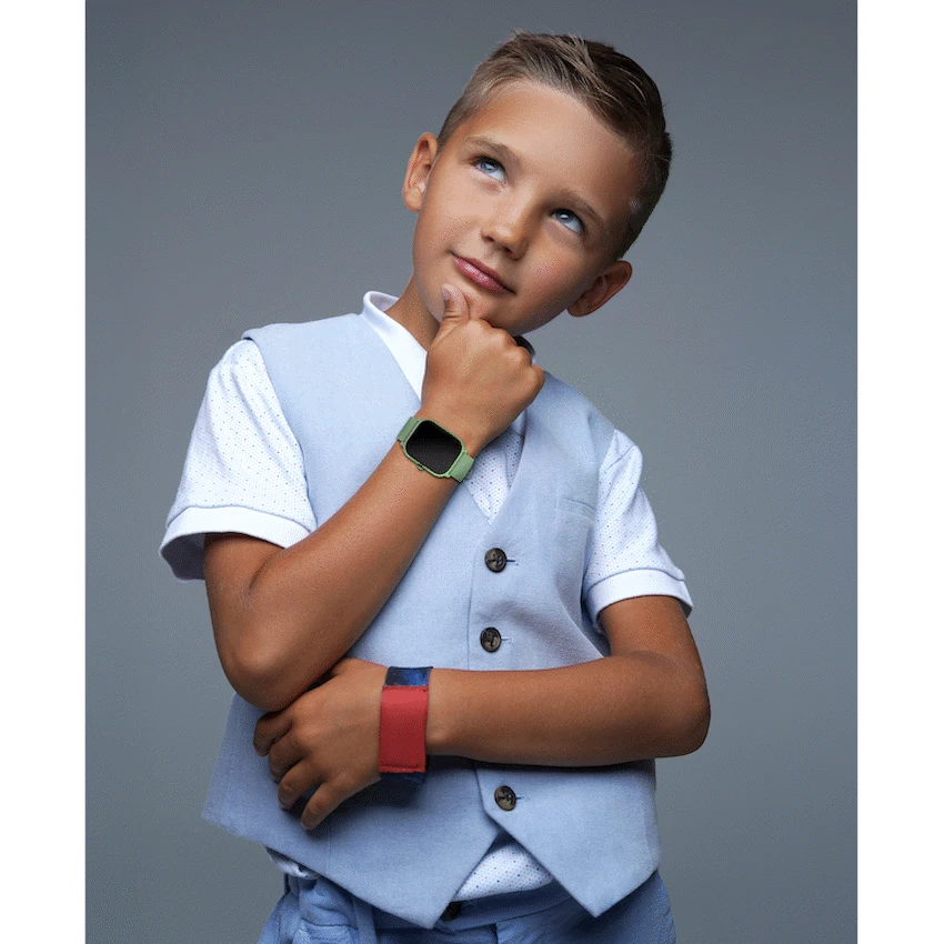 Volkano Vivo Series Kids Smart Watch - Sage Green - Image 13