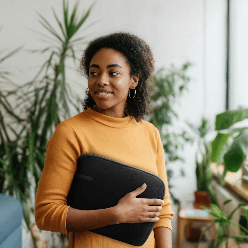 Volkano Wrap Series Laptop Sleeve 15.6" - Black - Image 10