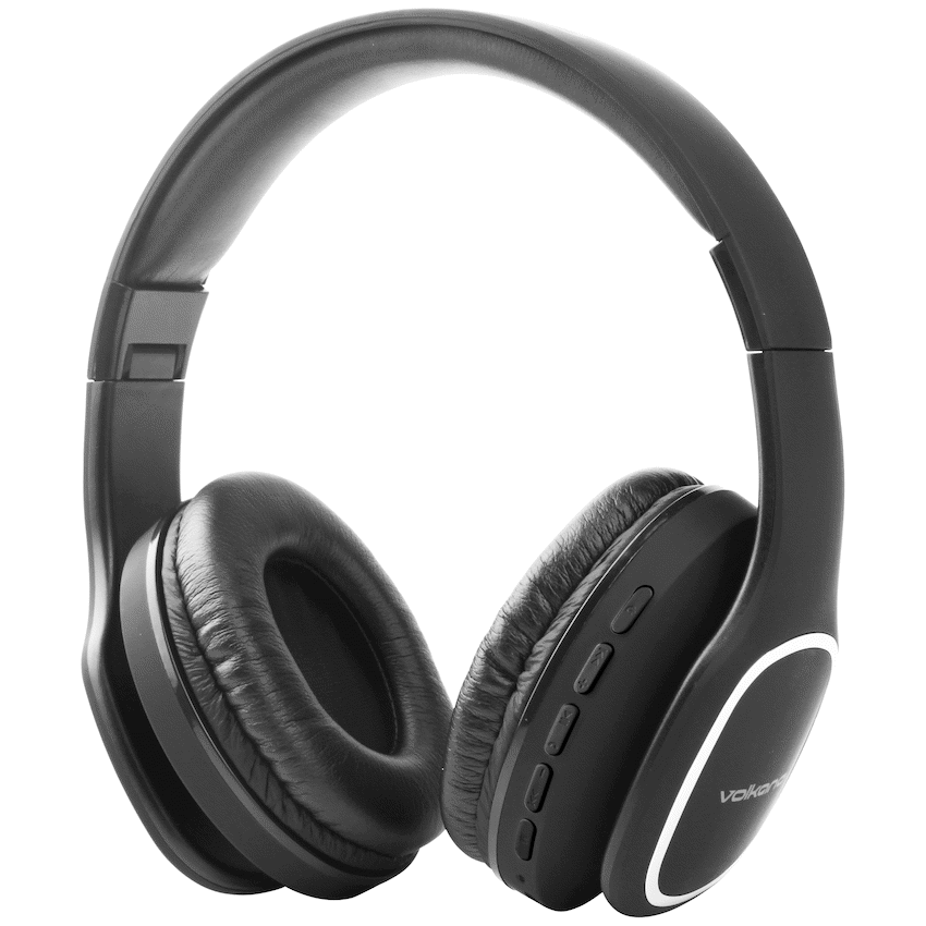 Volkano Phonic Series Bluetooth Full Size Headphones - Black - Image 22